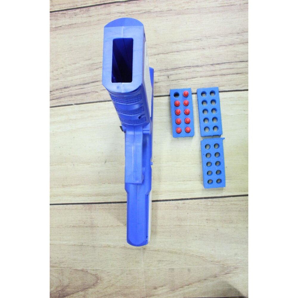 Shell Throwing Model Gun Mini Pistol Outdoor Model Toy Gun Blue White +14 - Picture 10 of 13